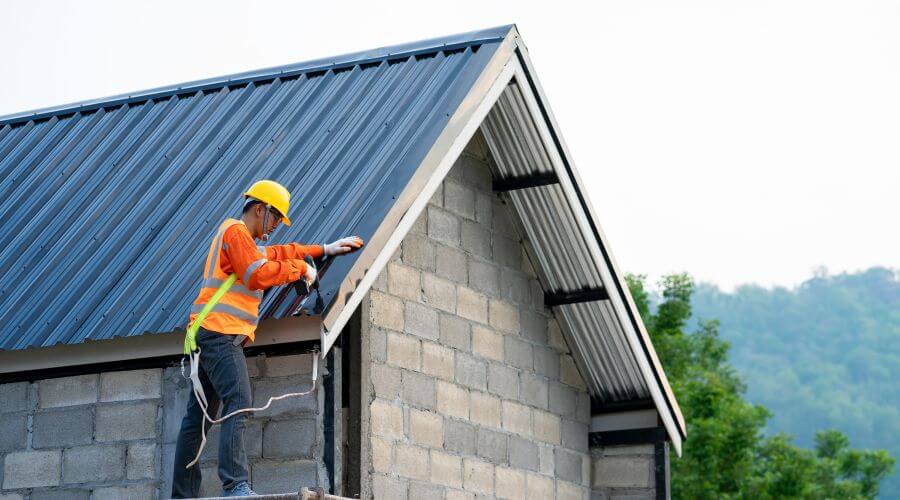 Professional metal roof installation in Rainier, WA